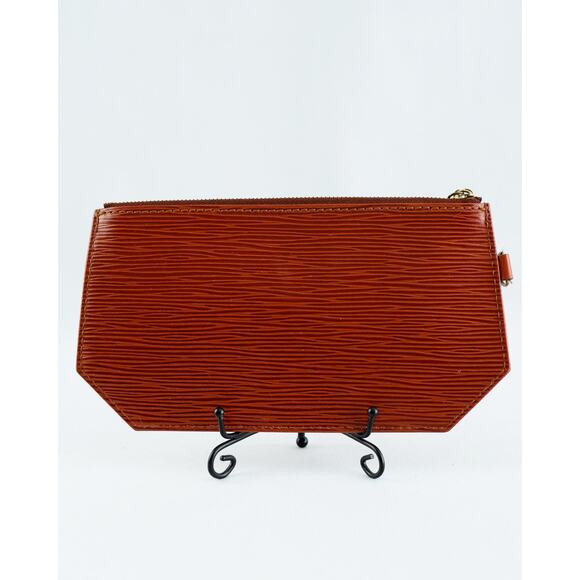 Louis Vuitton Sac d'Epaule Kenyan Fawn Rust Brown Epi Leather VI0975 *w/dustbag - Picture 3 of 15